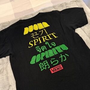 Vans Black Graphic Tee